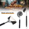 Barbecue Grill BBQ Brush Clean Tool Grill Accessories Stainless Steel Bristles Non-stick Cleaning Brushes Barbecue Accessories