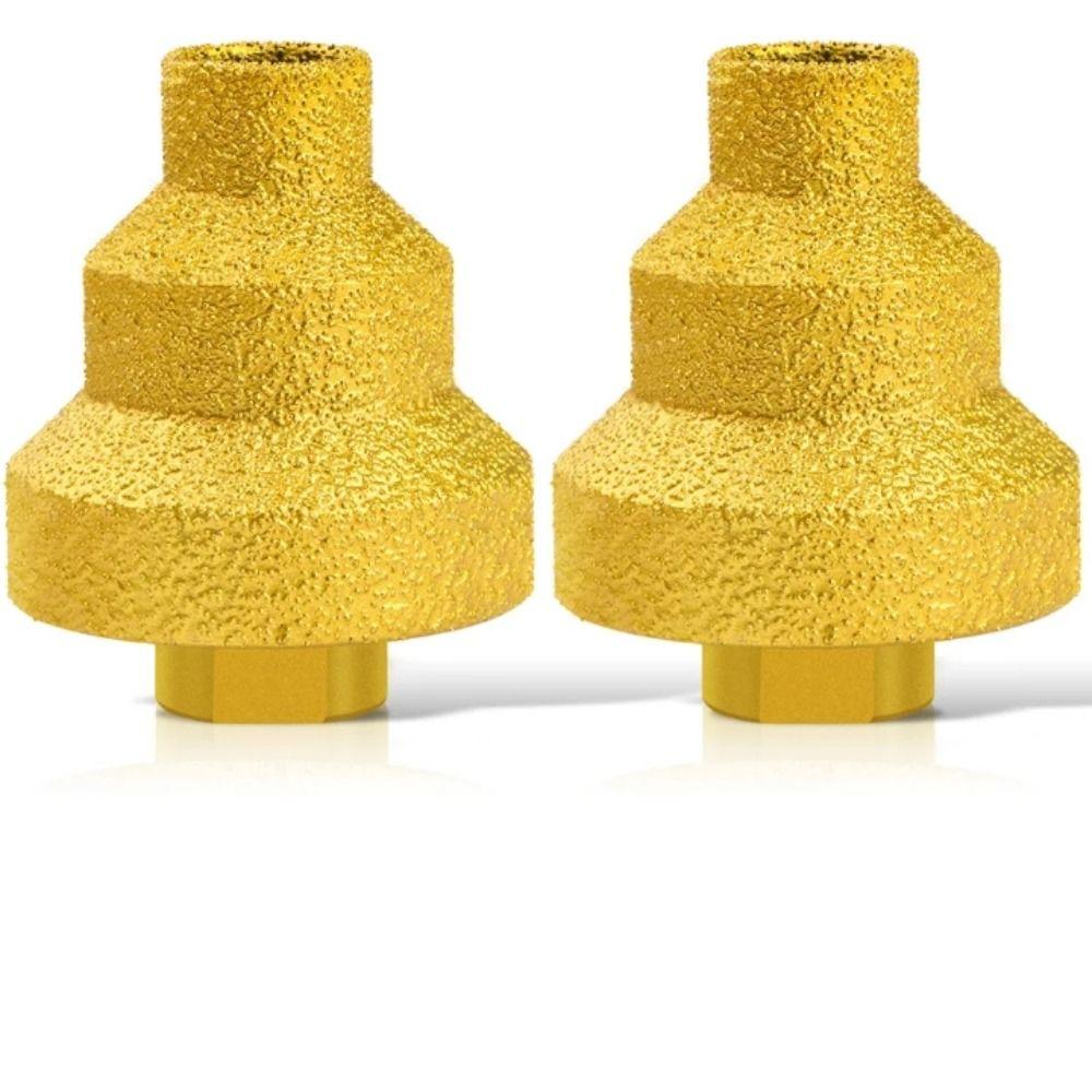 Multi Size Adamas Chamfer Drill Bit Tapered Cone Brazed Pagoda Drill Bit For Granites