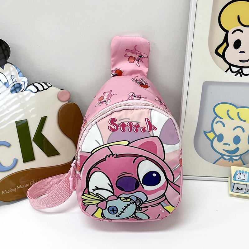 Stylish Cartoon Children's Chest Bag Unisex Crossbody Bag Cute Nylon Design For Kids