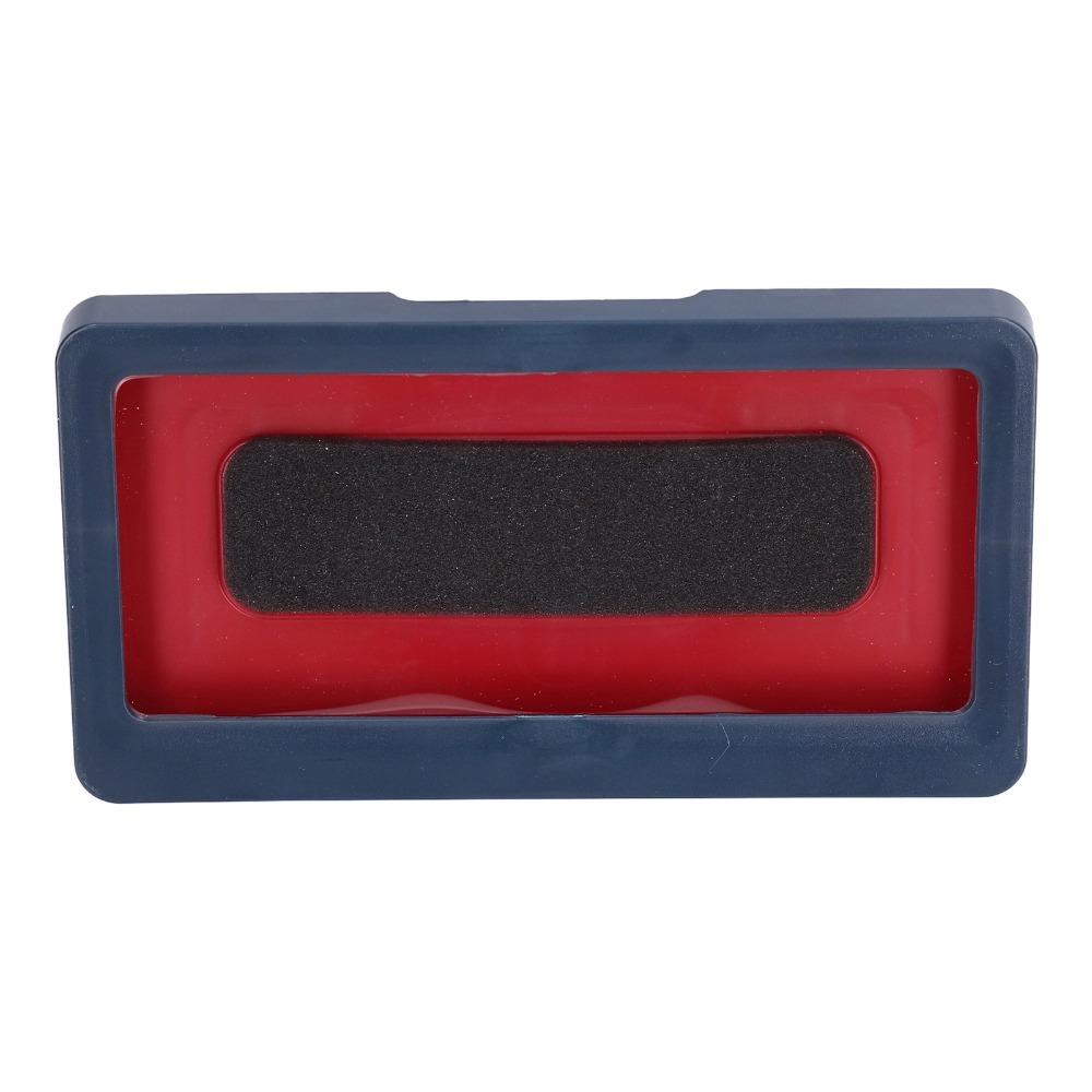 

No-drill Bathroom Phone Holder Touchable Wall Mount Phone Stand Bathroom Use синій