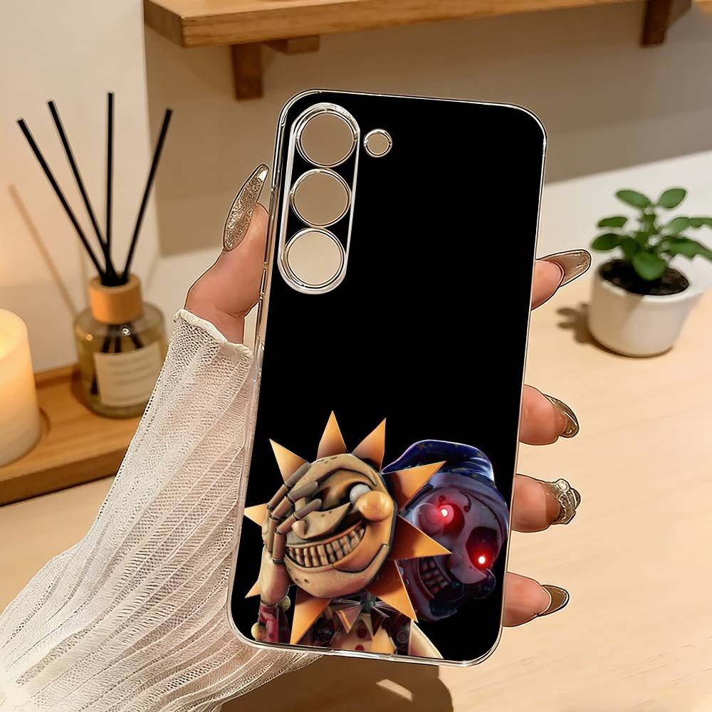 Five N-Nights At F-Freddys Fnaf Phone Case For Samsung Galaxy A71,A70,A52,A51,A40,A30 Transparent Cover