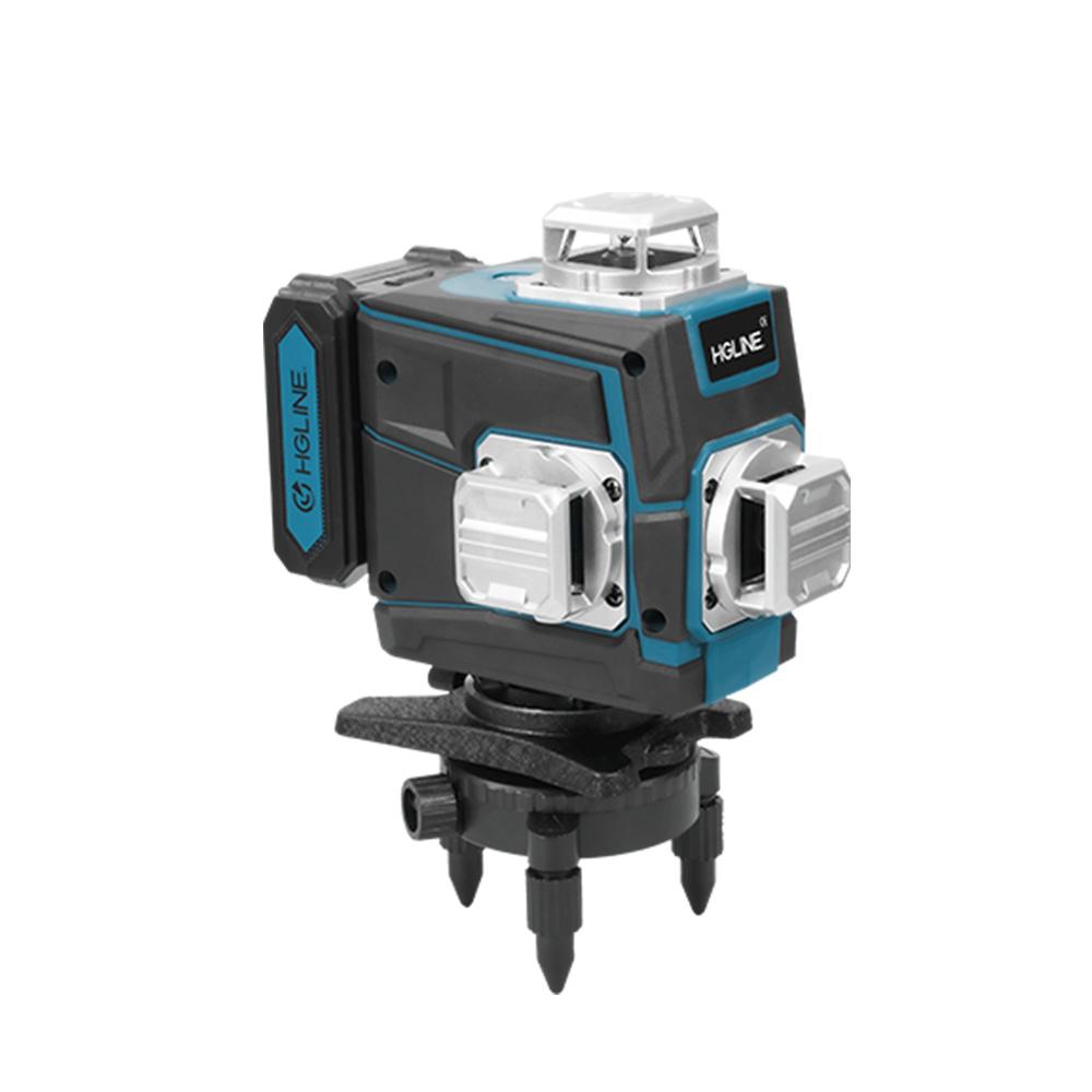 HGLINE 16 4D Lines Laser Level With APP Remote Control Selfleveling 360 Horizontal & Vertical Laser Level Construction Tool