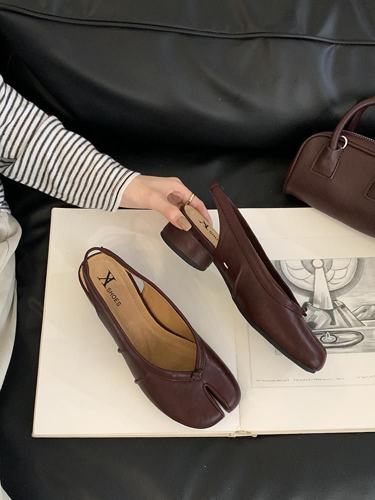 Fashion Vintage Japanese Style Sandals Women Fashion Round Toe Ankle Strap Buckle Casual Shoes Elegant Comfortable Sandalias De Mujer