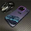 Trendy Airplane and Mountain-shaped Phone Case Suitable for Apple iPhone 17 Pro Max, iPhone 16 Pro, and iPhone 15/14 Pro.