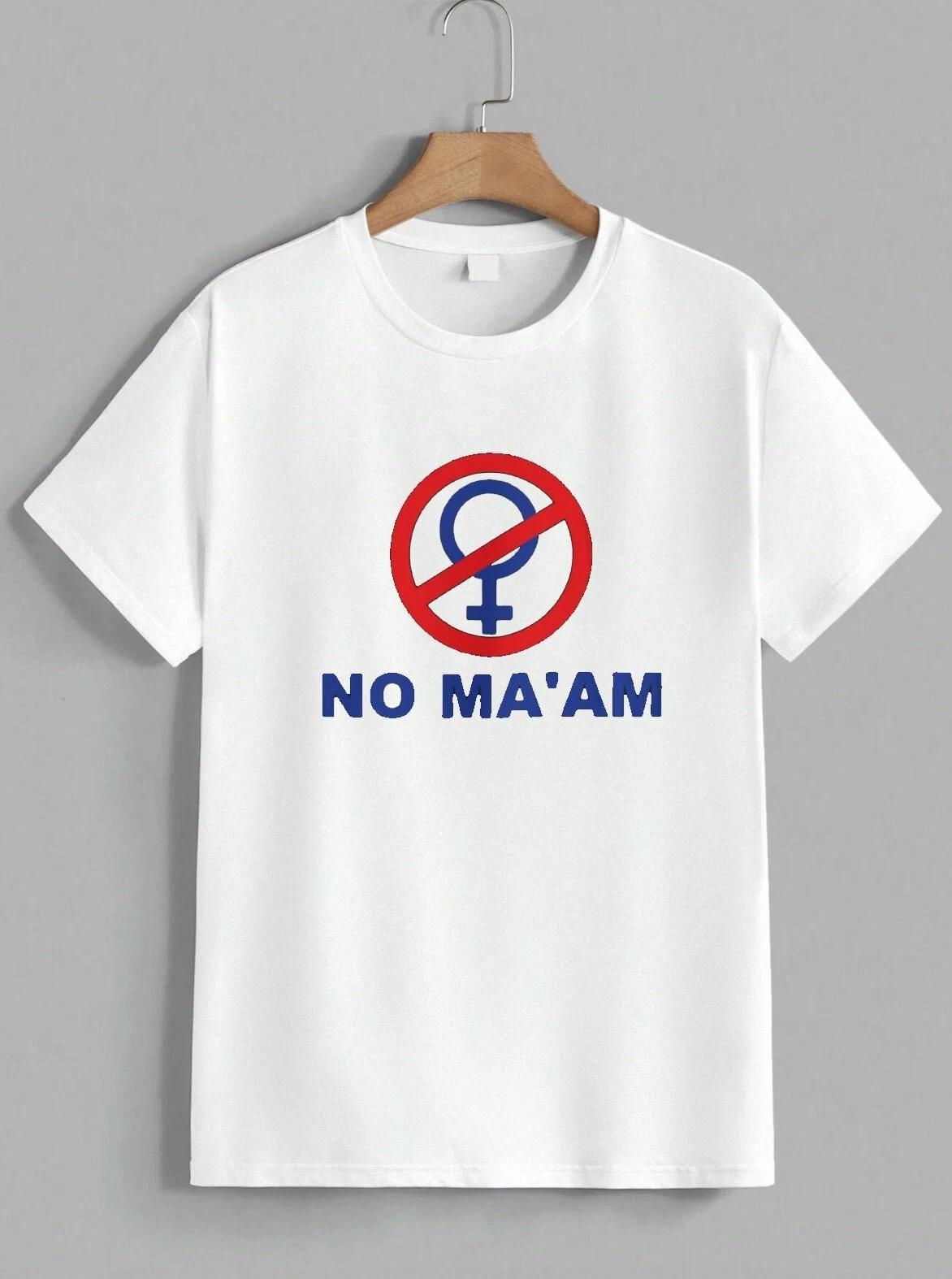 Married With Children No Ma am T-Shirt Funnt Retro TV Show Graphic Tee Unisex L