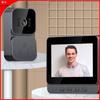 Wireless Visual Smart Doorbell with Screen, Voice Intercom, and Infrared Night Vision Monitoring.