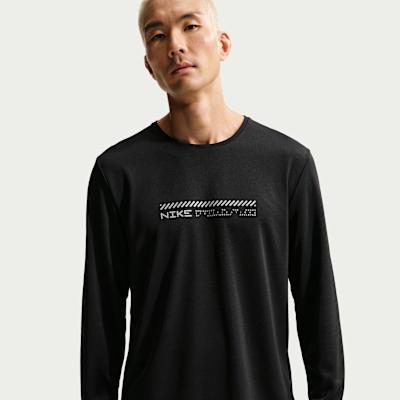 Nike MILER DF UV WINTERIZED LS T Shirt Men s S