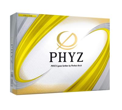 BRIDGESTONE Piłka golfowa 19PHYZ Żółta 12 sztuk