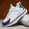 Men'S Breathable Mesh Shoes Summer  Out Casual Running Shoes Soft Bottom Comfort Light Fashion Shoes Thick Sole Sneakers