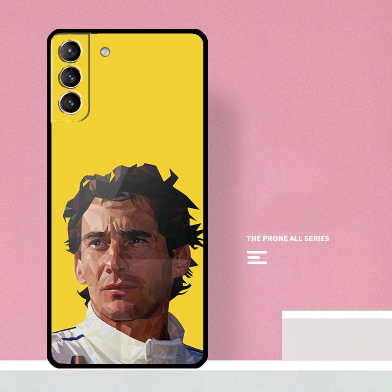 Racing Ayrton Senna Phone Case For Samsung Galaxy S24 S26 Ultra S20 S21 S22 S23 S25 Plus S10 S25 FE Cover Coque