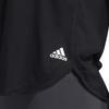 Adidas T Shirts Women's Black Crew Neck Moderate Straight Fit GQ9417