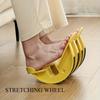 1pc Stretching Wheel - Leg Trainer with Manual Resistance, Non-Electric, Plastic Material, Professional Equipment for Home Fitness / Physical