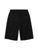 Enbiei Essential Small Logo Mesh Bermuda Shorts Black