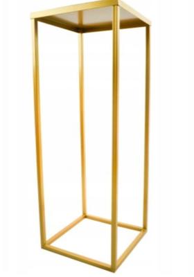 Nowoczesny Kwietnik Loft Złoty 092/K-12-1P-60Z