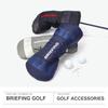 Driver Cover CS DRIVER COVER CS BRG251G03 BLACK Black Golf Headcover [BRIEFING]