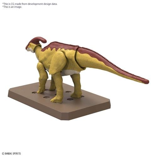 Planosaurus Parasaurolophus color-coded plastic model