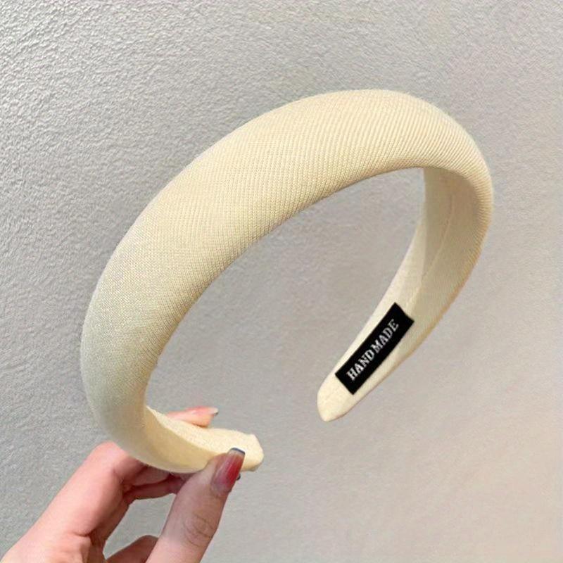 Thick Sponge Hairband Women's Elegant Head Band Makeup Face Wash Hair Hoop Fashion Hair Accessories