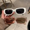 Small Sunglasses Rectangle for Women Oval Vintage Brand Designer Square Sun Glasses Shades Female Eyewear Anti-glare