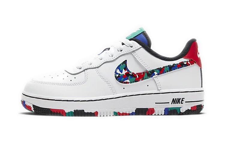 

Nike Air Force 1 Low Crayon White Multi PS CU4634-100 29.5