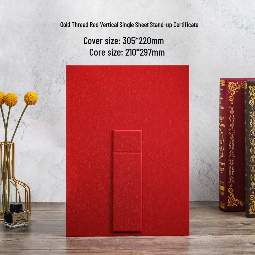A4 Stand-up Honor Certificate & Award Shell