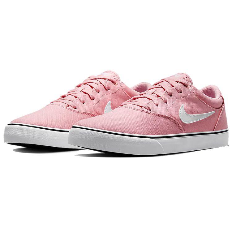 Nike Chron 2 Canvas SB Pink Glaze Unisex Sneakers Black White DM3494-602