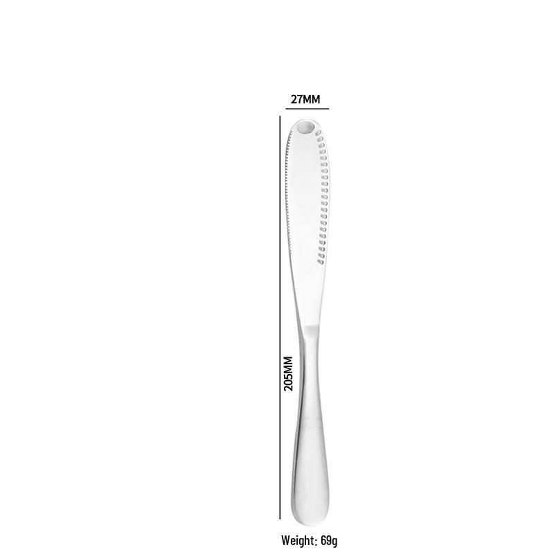 1010 Stainless Steel Western Cutlery Set: Steak Knife, Fork, Spoon, Dessert Spoon, Serving Fork, and Ice Spoon.