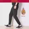 Men's Plush Lamb Fleece Winter Pants - Thick, Warm, and Cold-Resistant