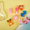 Silicone Nail Scissors Sleeve Nipper Protective Cover Cartoon Animals Caps Shell