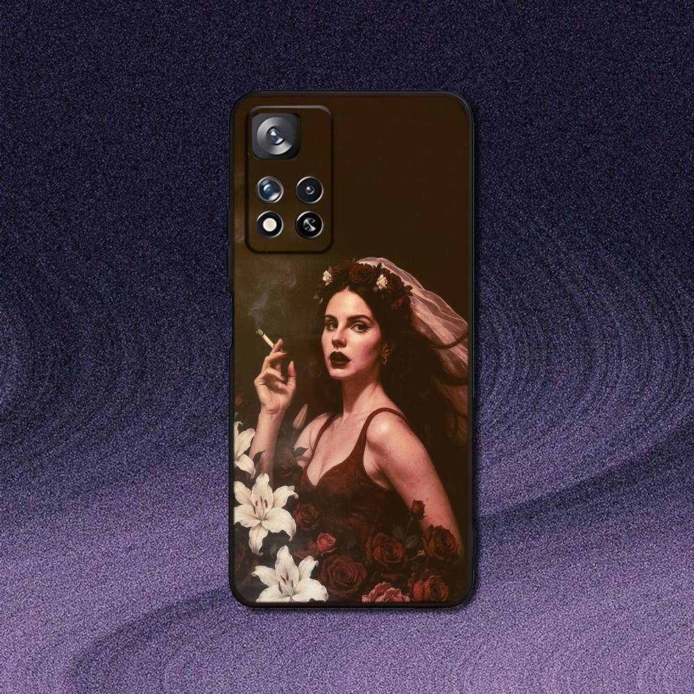 

L-Lana Del Rey Bluebird Phone Case For Samsung S10,S21,FE,S21 ,10,S26,S25,S24,S23,Ultra,S22,Plus Soft Shell Funda Samsung S25