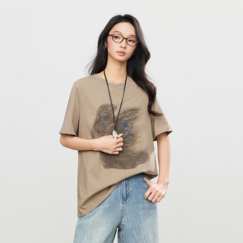 Elva's Island Women's Casual Short Sleeve T-Shirt