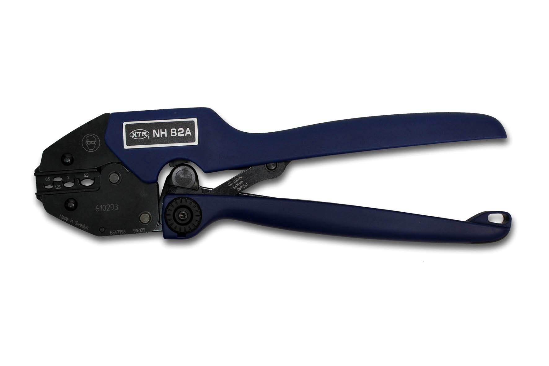 

Nichifu Terminal Industry Crimping Tool Handle Blue 82A Atchaku Koug Color NH-
