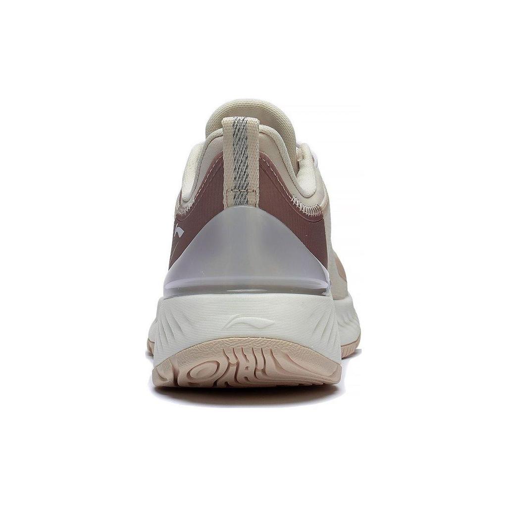 Li Ning Yue Ying Element Non-Slip Wear-Resistant Breathable Low-Top Running Shoes Women Sneaker Gray ARHS008-10