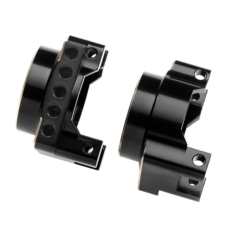 2 PCS Rear Axle C Block Seat Brass Weighted Black Gold Type Upgrade Parts Replacement for    4 Remote Control Car Accessories