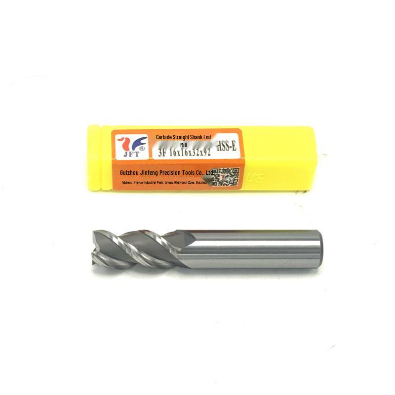 Guiyang Jinfeng High-Speed Steel Three-Flute Superhard End Mill 1.5–30mm
