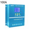 100A For MPPT Solar Charge Controller with LCD Screen Supports Various Battery Types Automatic Voltage Detection USB Charging