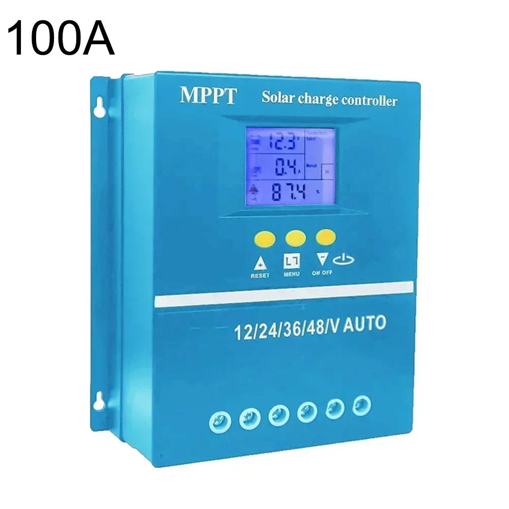

100A For MPPT Solar Charge Controller with LCD Screen Supports Various Battery Types Automatic Voltage Detection USB Charging China Mainland