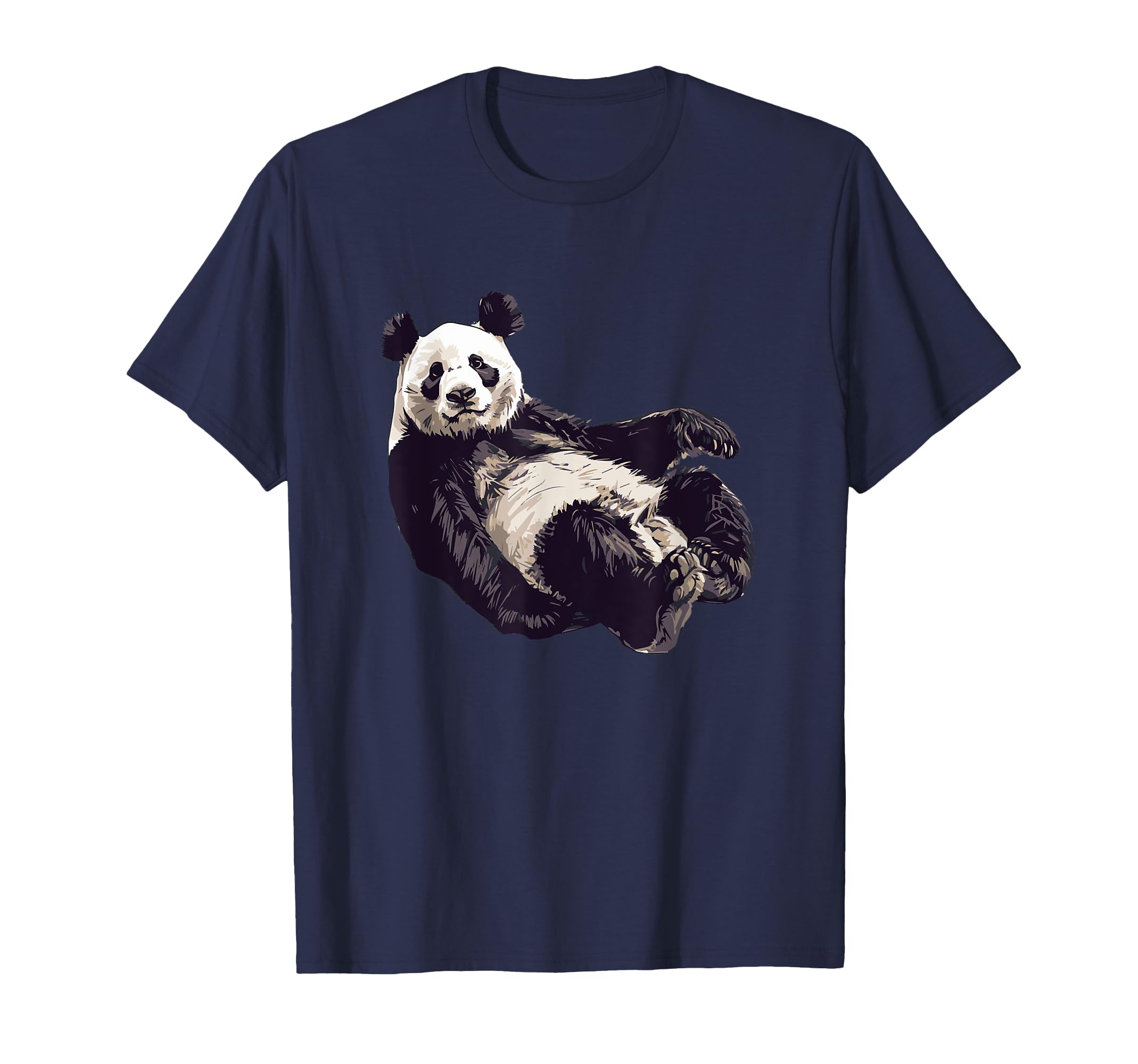 

Panda Bear Illustration Panda Bear Japanese - T-shirt чорний