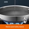 SUPOR EC32JKC02 32cm 316L Stainless Steel Non-stick Frying Wok