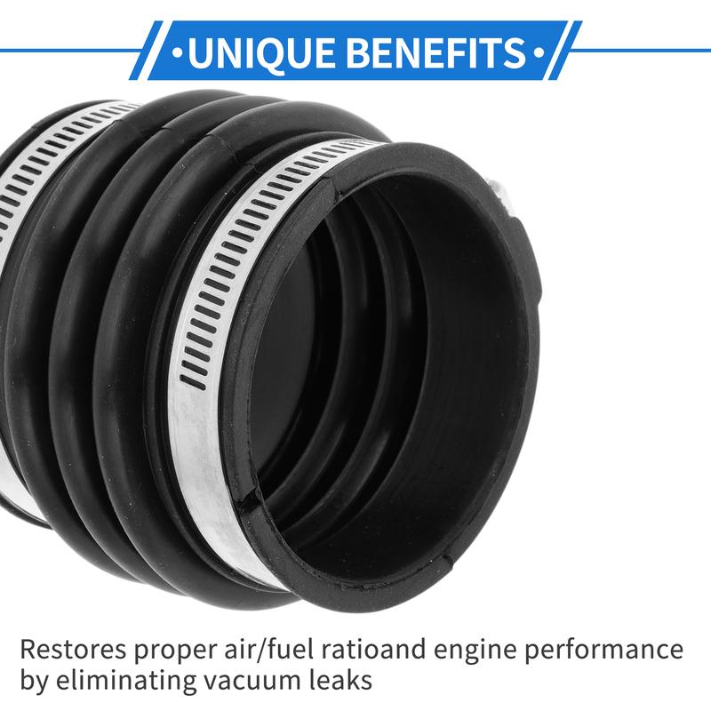 X Autohaux Engine Air Intake Hose with Clamps for Toyota Camry 2002-2003 No.1788120130 1 Pc