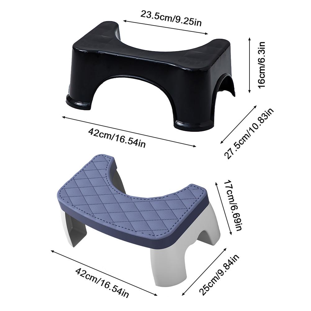 Toilet Squat Stool Removable Non-slip Toilet Seat Stool Portable Squat Stool Home Adult Bathroom Accessories Horse Bucket