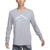 Dri-Fit Round Neck Pullover Quick-Dry Long Sleeve T-Shirt Men T-Shirts Cement-Gray FN0828078