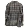 TAGLIATORE Made In Italy Check Pattern Tailored Jacket 46 Gray Blazer Men's Used