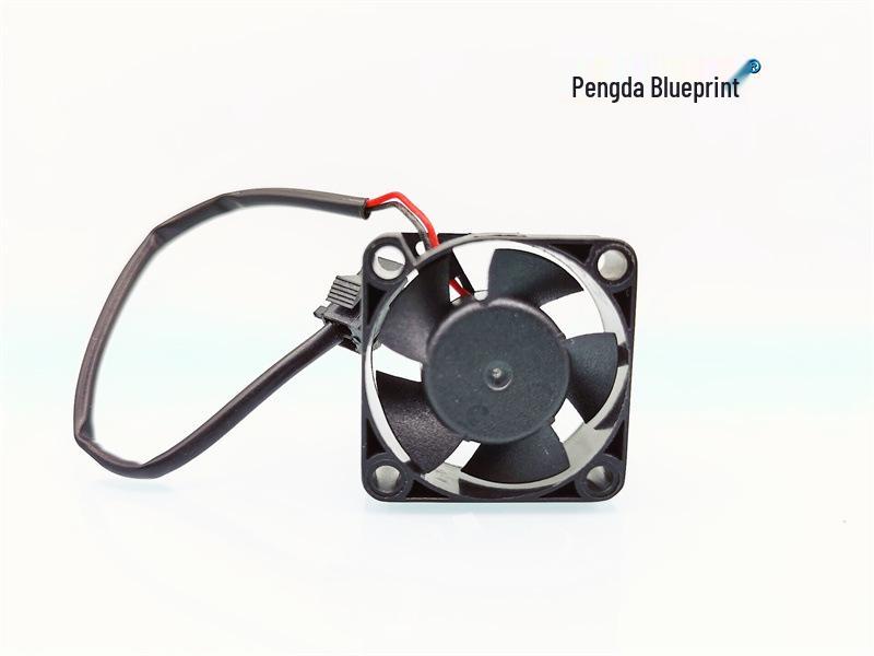 Pengda Blueprint 3010 High-Speed 12V Cooling Fan, Double Ball Bearing, 0.07A, 30x30x10MM