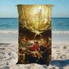 Gustav Dore Satan Towel Beach Quick Dry Soft Pool Towels Gift for Travel Gym Shower Camping sports