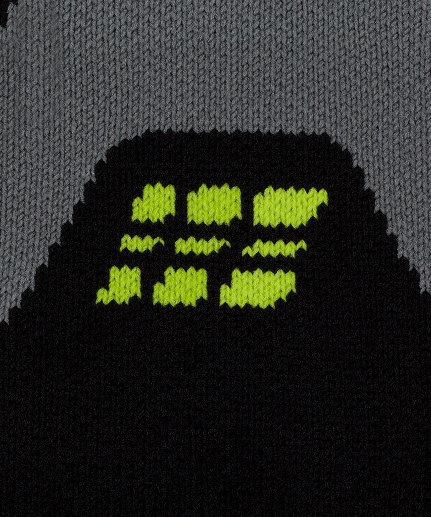 Ssiipi Cep Core Run Cushion Mid-Cut Socks Black
