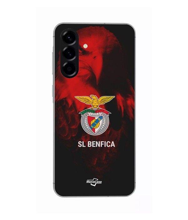 Etui - Maniacase - Samsung Galaxy A56 - Silikonowe - Miękkie - Czarny Orzeł