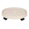 Estante con Ruedas Ventilado para Plantas Base Circular Ruedas de PU Sin Rayaduras Adecuado Para Macetas Pesadas de Jardín y Plantas en Maceta