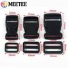 5/10Sets Meetee 25/32/38mm Backpack Belt Buckles Plastic Release Clasp Tri-Glide Slider Ring Hook Safety Clip Buckle DIY Craft