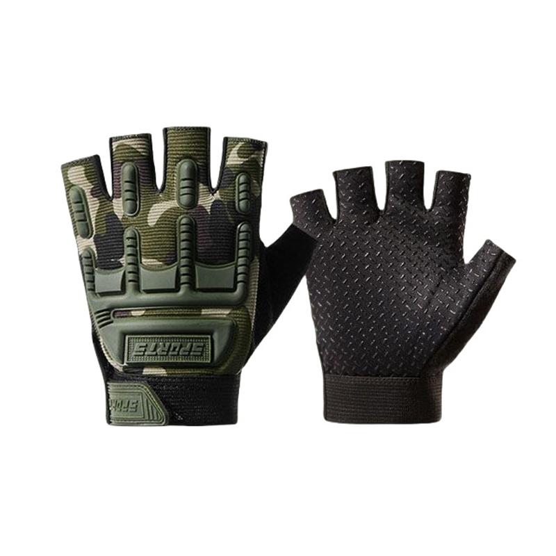 Ciclism Mănuși Tactice pentru Copii Jumătate de Deget Antiderapante Protectoare Mănuși Sport de Exterior Copii Alpinism Alergare Băieți Fete Mănuși