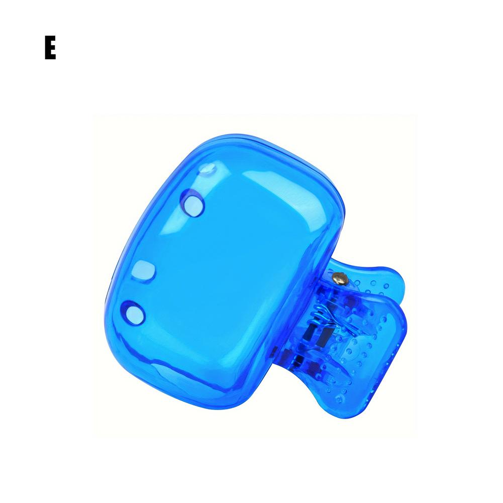 

Держатель для зубной щетки, защитный колпачок для зубной щетки, незаменимый чехол для зубной щетки для путешествий, коробка для зубных щеток V5T5 blue-4.5*2.7cm